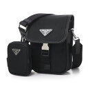 プラダ PRADA ショルダーバッグ クロスボディバッグ ブラック メンズ 2vd043 vxop 2dmh f0002【返品送料無料】