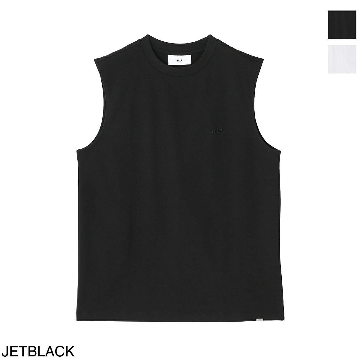 【ネコポス対応(1点まで)】ボーラー BALR. タンクトップ メンズ logo oversized tanktop jetblack LOGO OVERSIZED TANKTOP【返品送料無料】