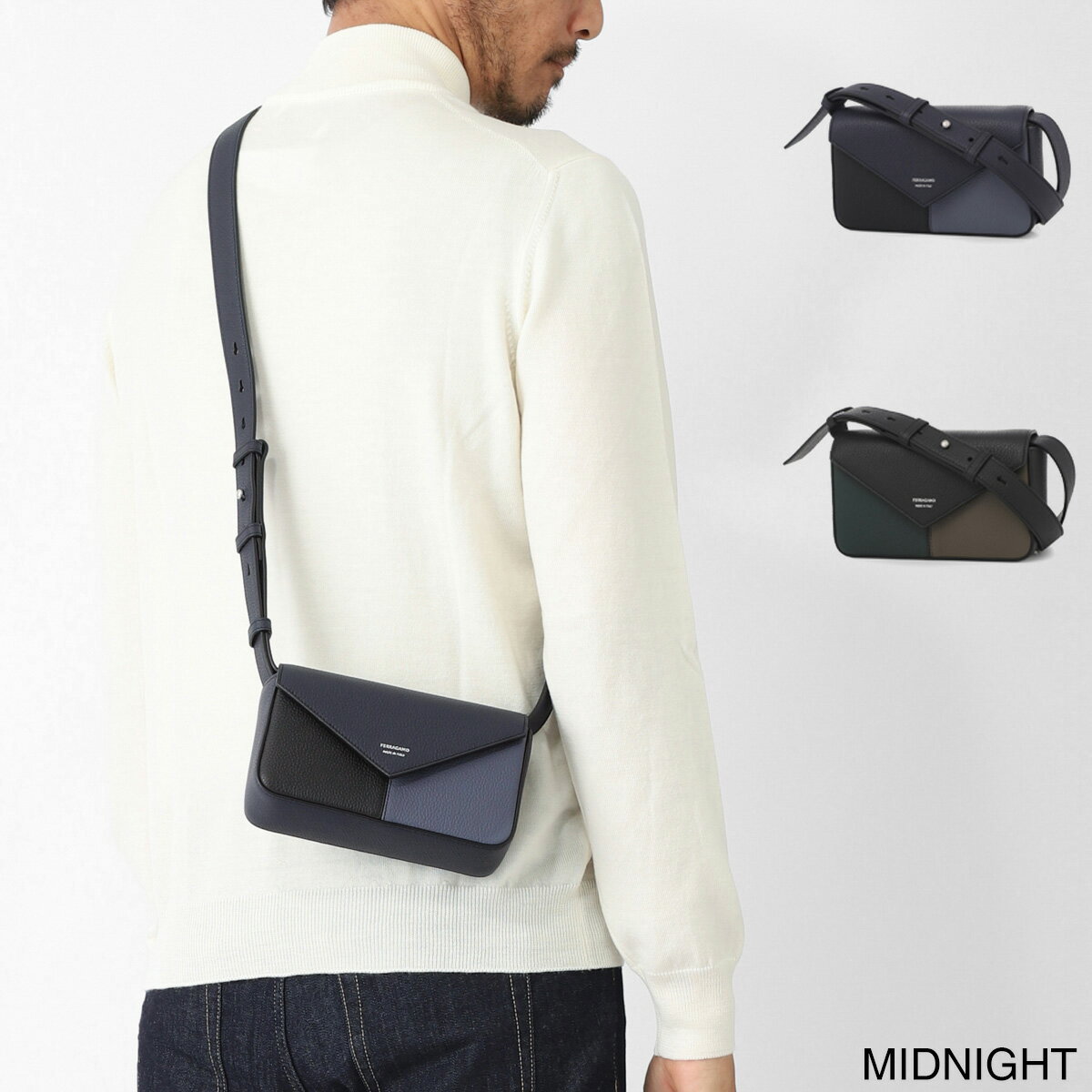 6万取引突破★UPS速達便利用!【FERRAGAMO】クロスボディバッグ 6万取引突破☆UPS速達便利用!【FERRAGAMO】クロスボディバッグ