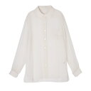 ザ ロウ THE ROW 長袖レギュラーカラーシャツ オーバーサイズ シャツ ホワイト レディース 8740 w3672 wht NESSON SHIRT【返品...