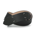 メゾンマルジェラ Maison Margiela ベルト ブラック メンズ レディース sa1tp0006 p4455 t8013 BELT 45 MM【返品送料無料】
