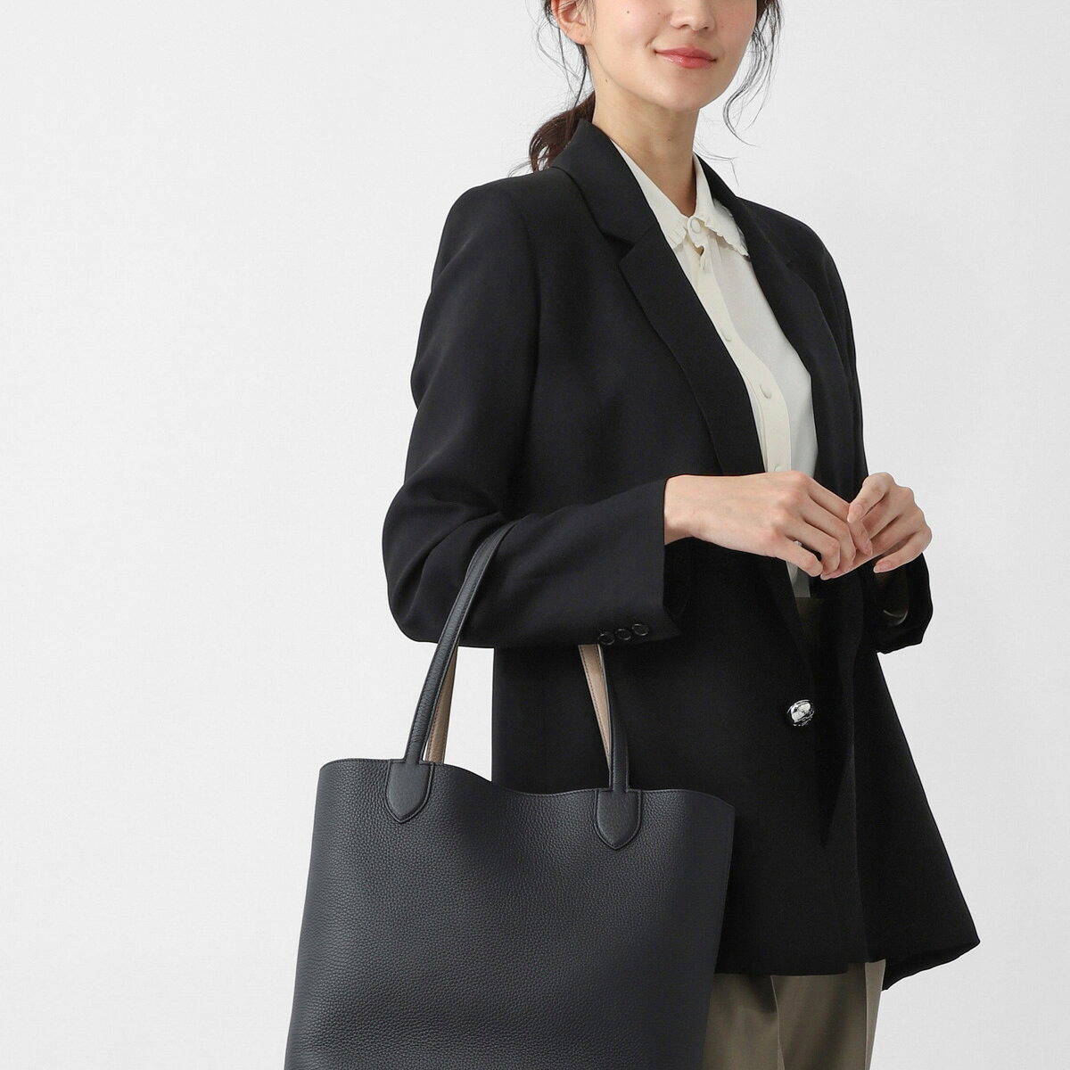 乐天商城 - 【アウトレット】ロエベ LOEWE ジャケット ブルー レディース s359y03xa6 1100 TAILORED JACKET【返品送料無料】