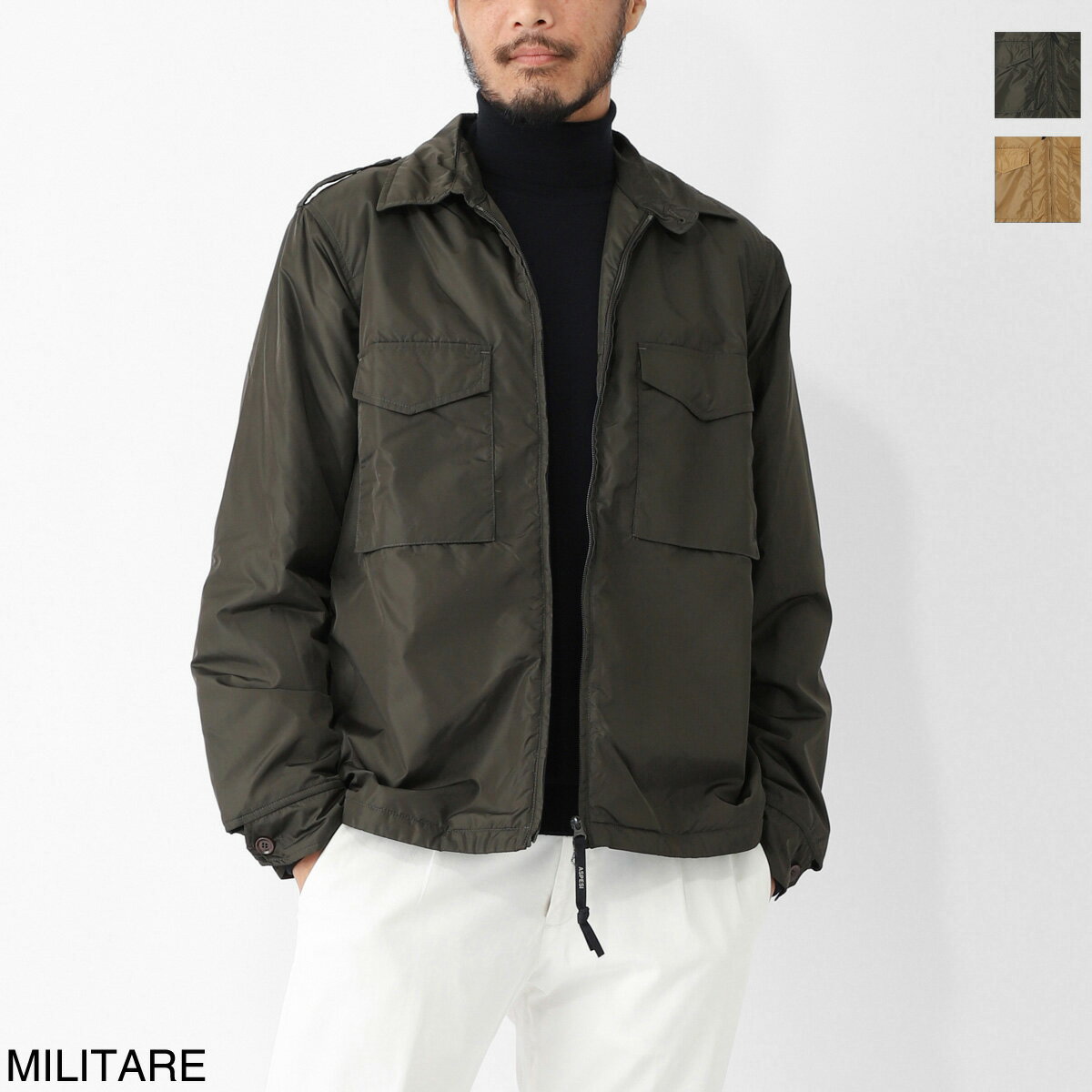 【1/25限定!当選確率1/2!MAX300%POINT BACK!※要エントリー】アスペジ ASPESI 中綿入り ブルゾン シャツジャケット メンズ 5i33 v006 85237 CAMICIA FIELD SHIRT【返品送料無料】[2025AW]