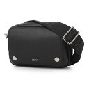 ロエベ LOEWE ショルダーバッグ メッセンジャーバッグ ブラック メンズ banbpcbx01 1100 PEBBLE MESSENGER SMALL【返品...