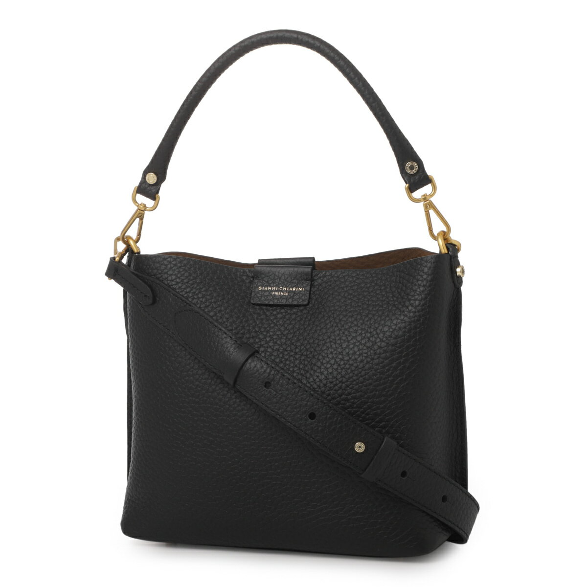 ジャンニ キアリーニ GIANNI CHIARINI ショルダーバッグ 3WAY ハンドバッグ ブラック レディース bs11830 rngdbl 12565 nerocastoro ARETHA【返品送料無料】[2025AW]