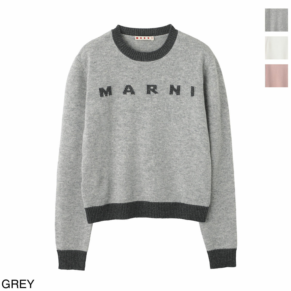 楽天市場】ロゴ（ブランドマルニ）（セーター｜ニット・セーター