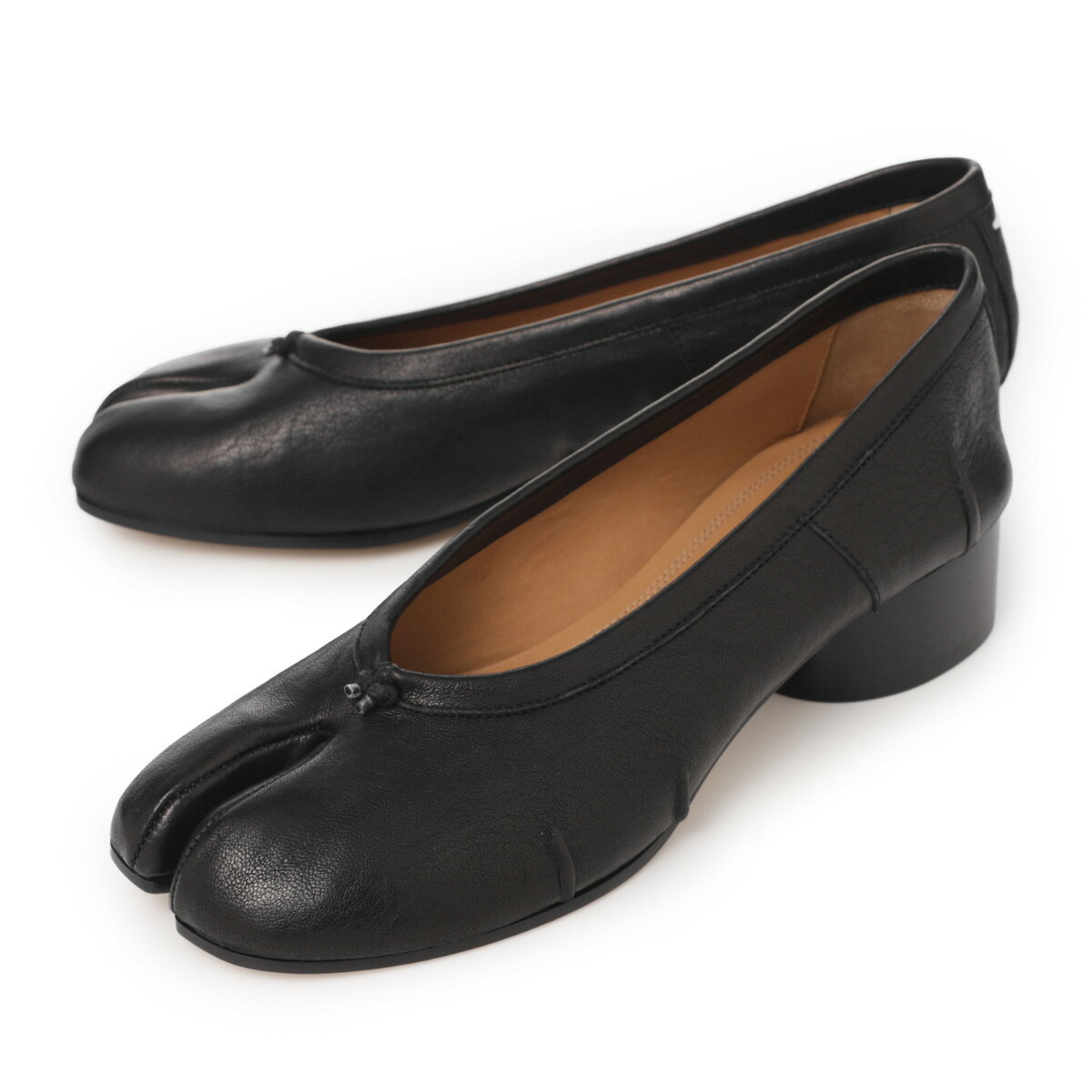 メゾンマルジェラ Maison Margiela バレリーナシューズ ブラック レディース s58wz0128 p6378 t8013 TABI【返品送料無料】のサムネイル