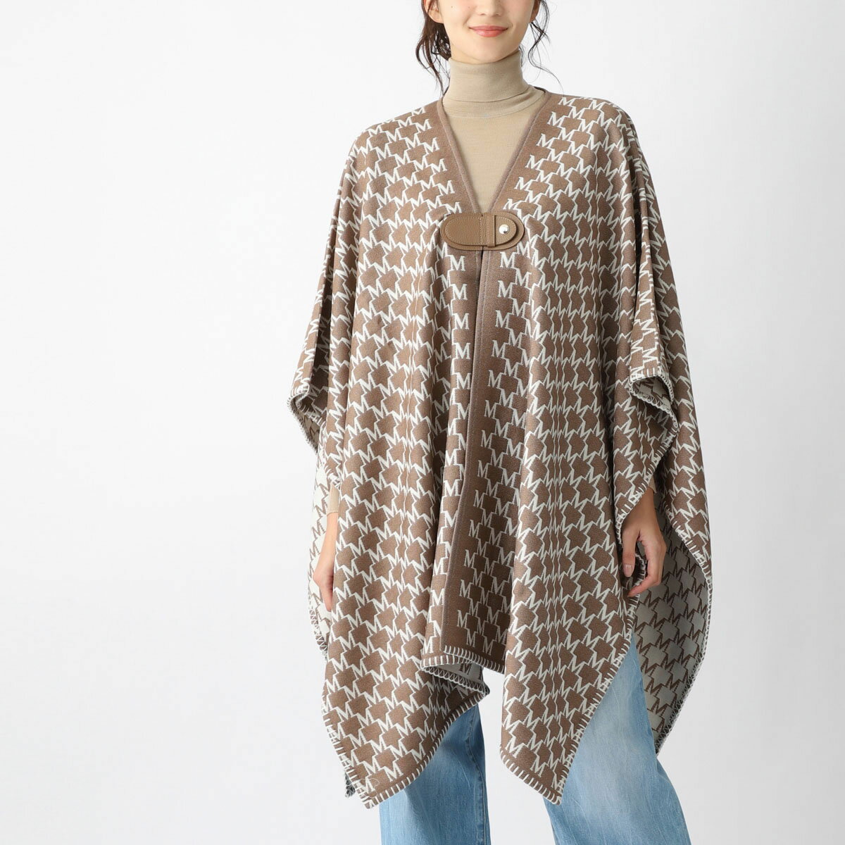 マックスマーラ Max Mara ケープ ポンチョ ブラウン レディース editti 2524546111600 001 EDITTI【返品送料無料】