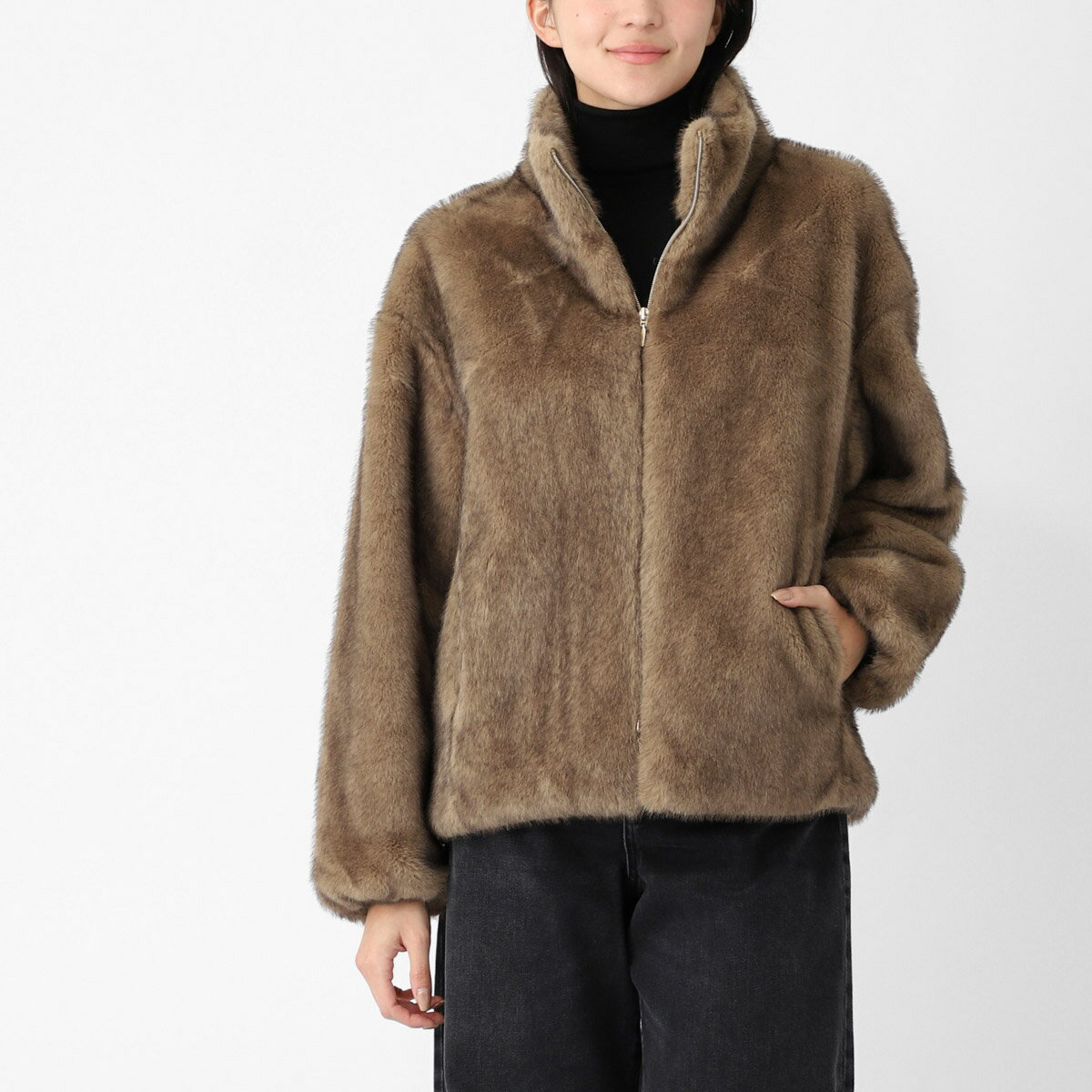 ケープホーン CAPE HORN ブルゾン ファージャケット ブラウン レディース 大きいサイズあり isluga b2596 118 ISLUGA【返品送料無...