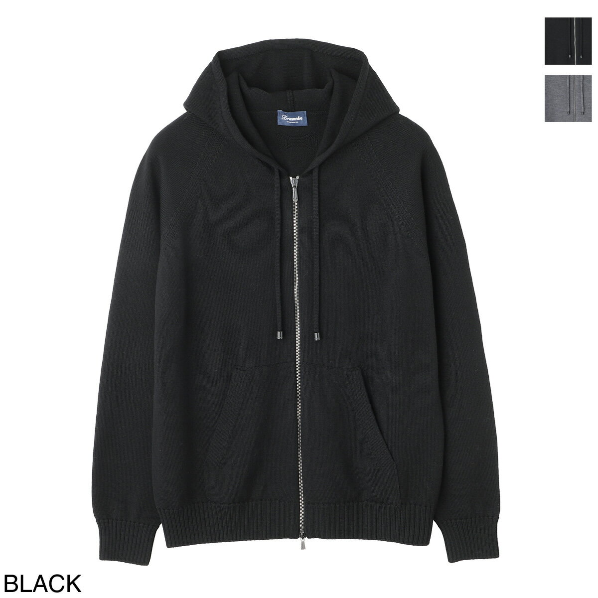 ドルモア DRUMOHR ジップアップ パーカ ニット パーカ メンズ 大きいサイズあり d7m220zl 690【返品送..
