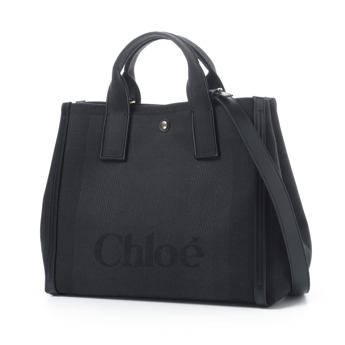 クロエ Chloe トートバッグ 2WAY ブラック レディース chc25ss910o65 001 black CHLOE CARRY【返品送料無料】[2025AW]