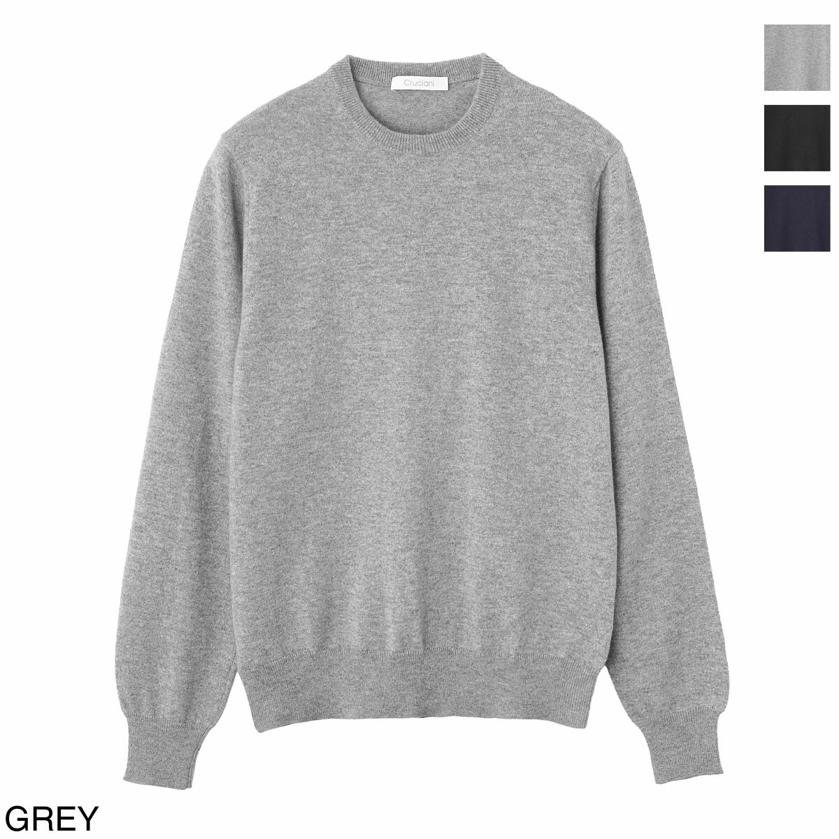 クルチアーニ Cruciani クルーネックニット メンズ 大きいサイズあり uc52001 10a52gc01 21028 GIROCOLLO M/L【返品送...