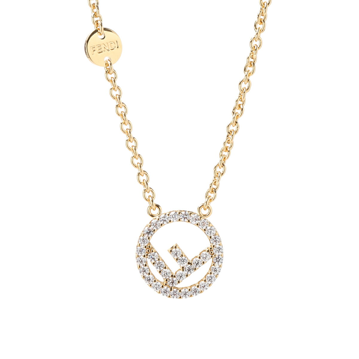 楽天モダンブルー楽天市場店フェンディ FENDI ネックレス ゴールド レディース 8al064 atep f089u F is FENDI エフ イズ フェンディ【返品送料無料】