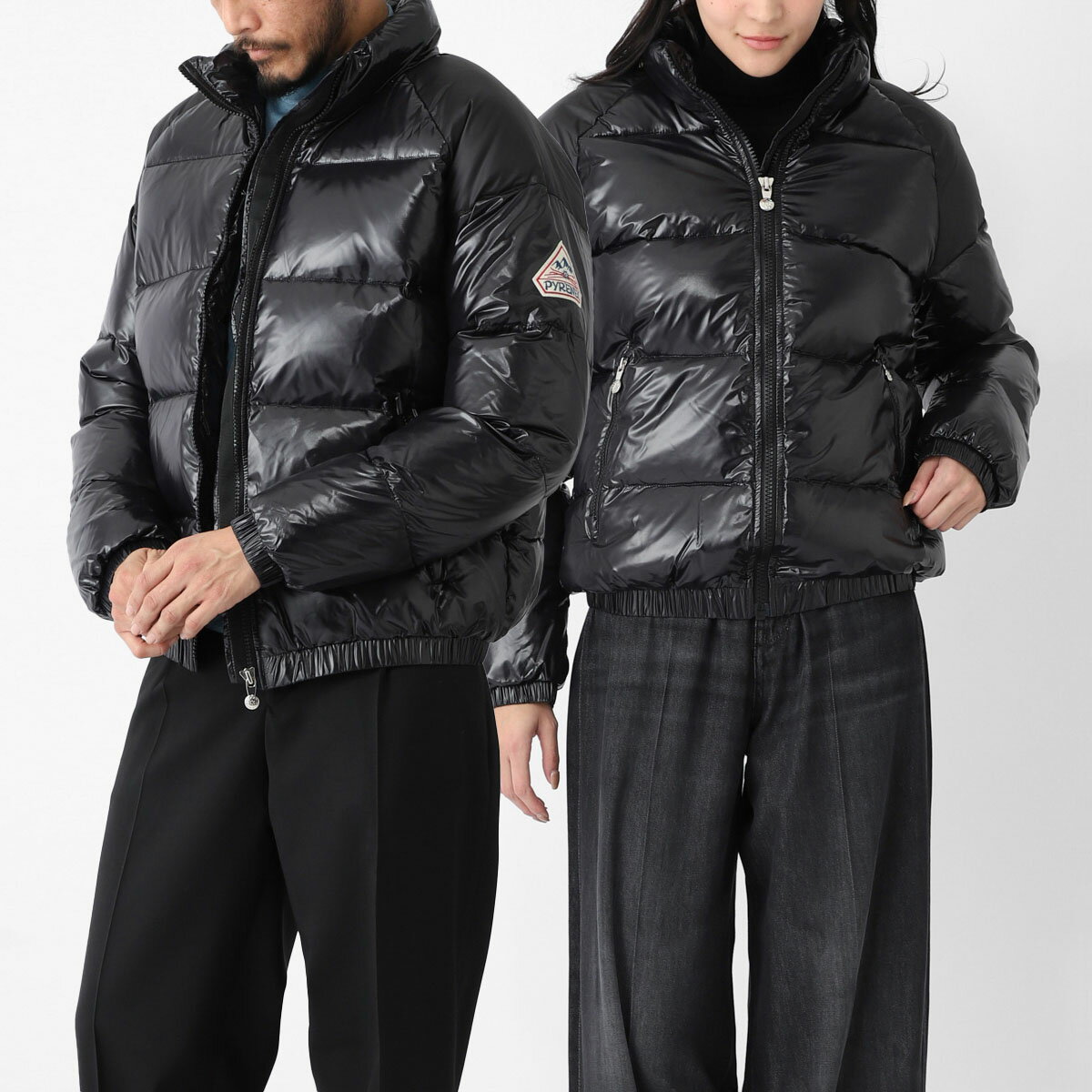 ピレネックス PYRENEX ダウンジャケット ブラック メンズ レディース vintage myt ...