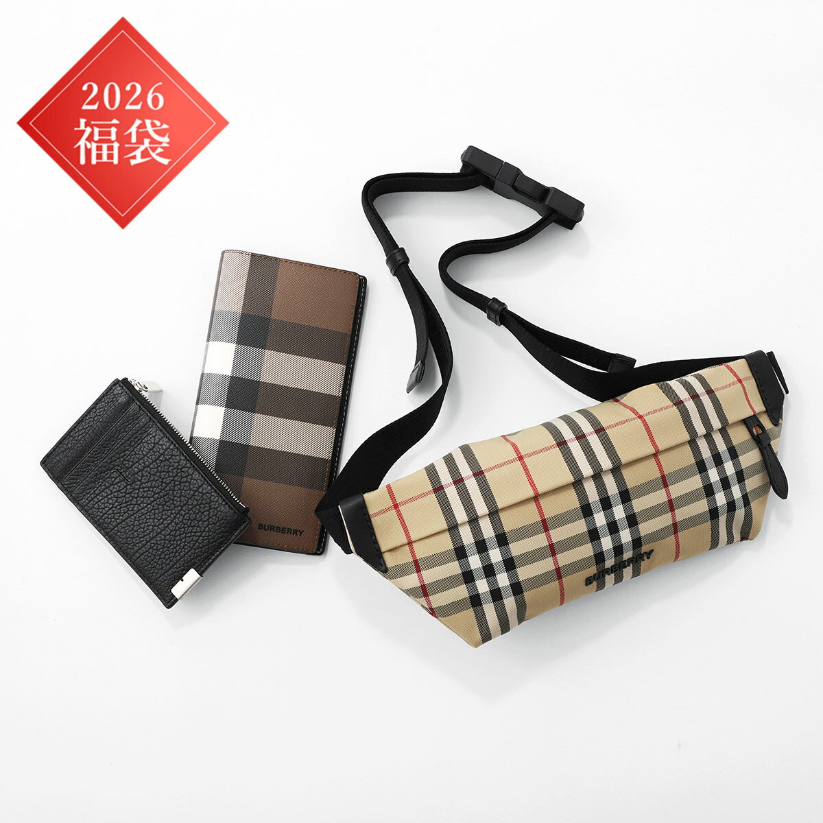 バーバリー BURBERRY 【初売り】2026年 福袋 マルチカラー メンズ burberry s ...