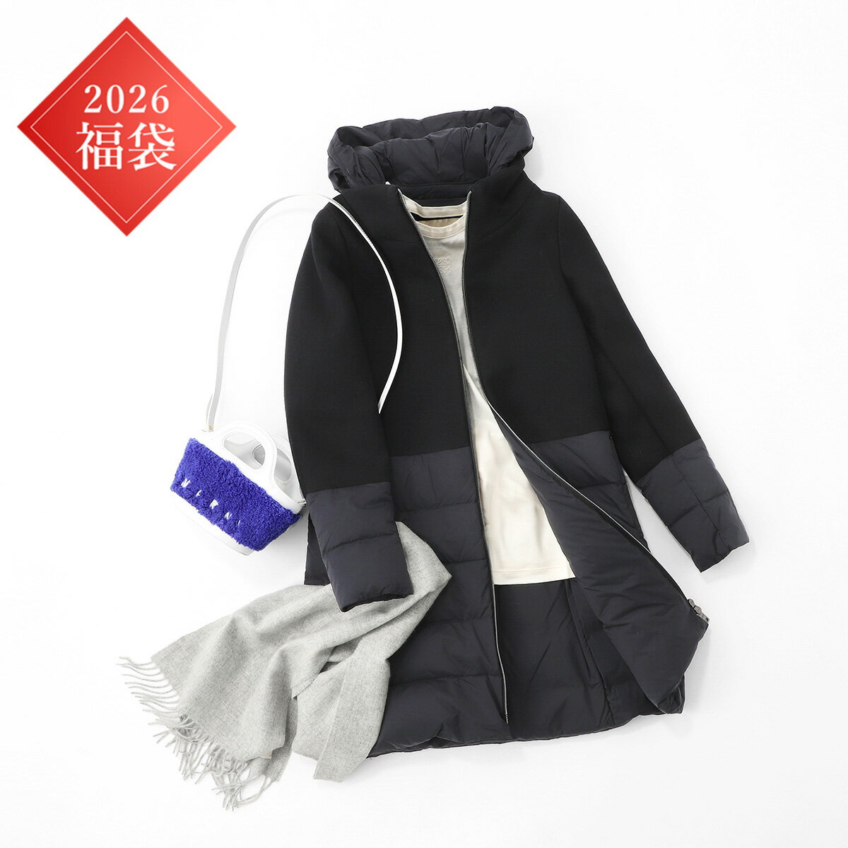 ヘルノ HERNO 【初売り】2026年 福袋 マルチカラー レディース herno set 43【返品交換不可】