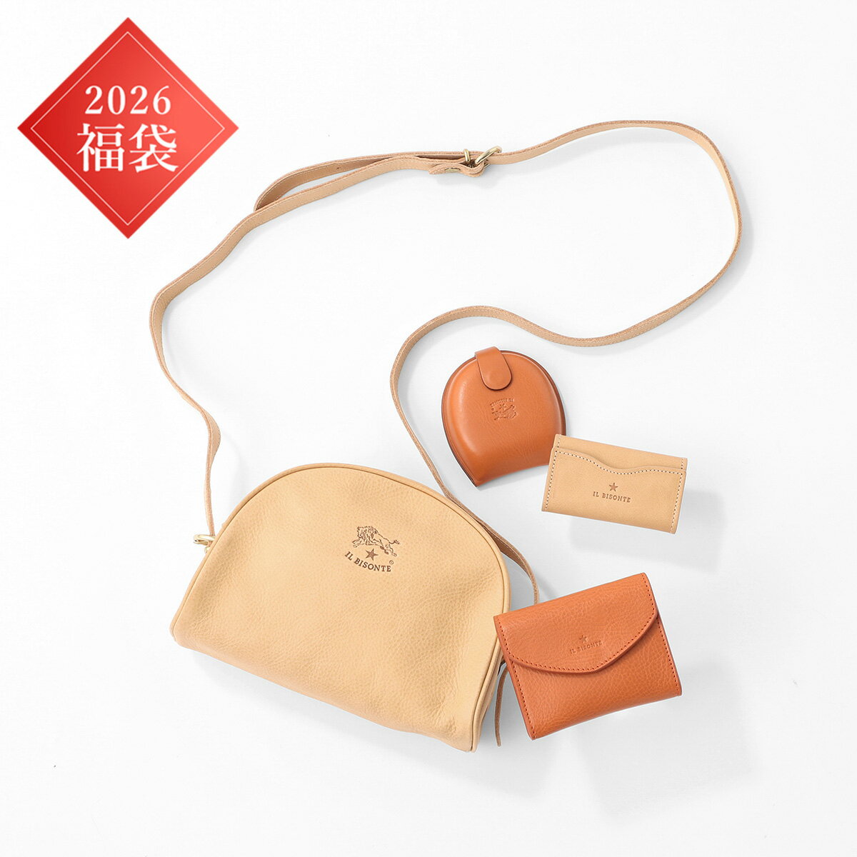 イルビゾンテ IL BISONTE 【初売り】2026年 福袋 マルチカラー レディース ilbisonte set 11【返品交換不可】