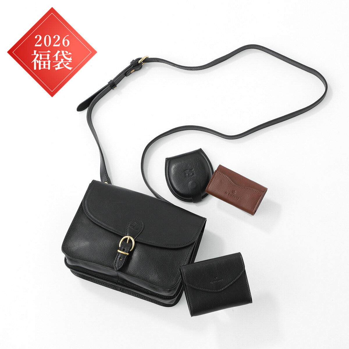 イルビゾンテ IL BISONTE 【初売り】2026年 福袋 マルチカラー レディース ilbisonte set 9【返品交換不可】