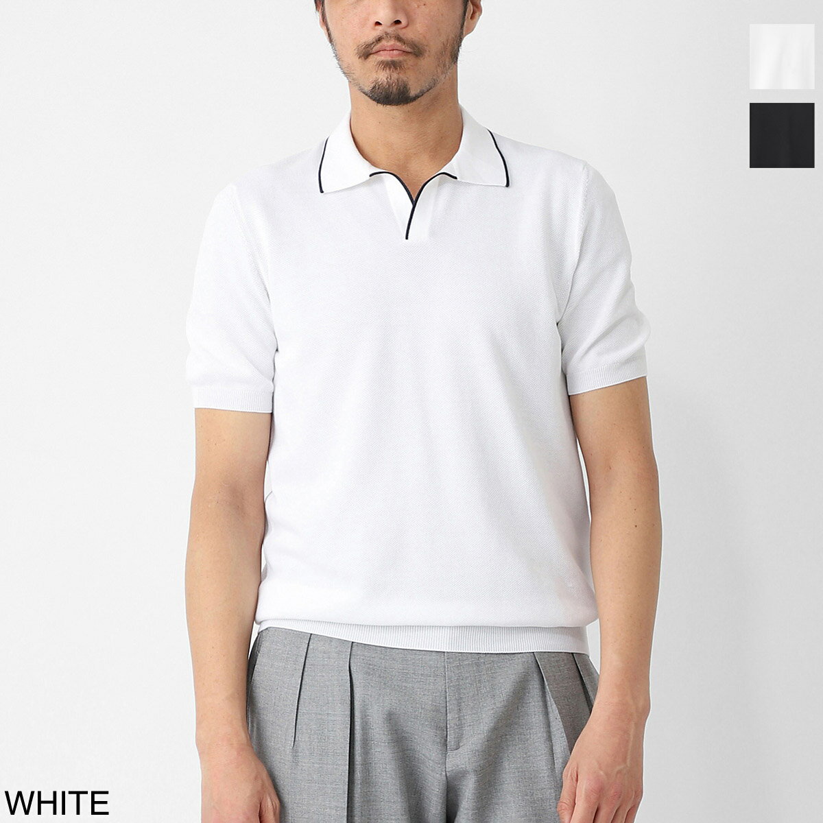 楽天市場】グランサッソ（サイズ（S/M/L）S）（ポロシャツ｜トップス
