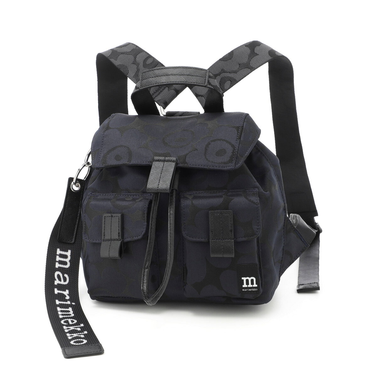 マリメッコ marimekko バックパック リュックサック ブルー レディース 095304 550 Everything Backpack S Unikko エブリシング バックパック ウニッコ【返品送料無料】