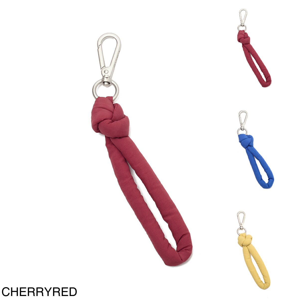 Rakuten - 『ネコポス対応(3点まで)』オレンド OLEND キーリング レディース puffy keychain cherryred PUFFY KEY CHAIN バッグチャーム【返品送料無料】