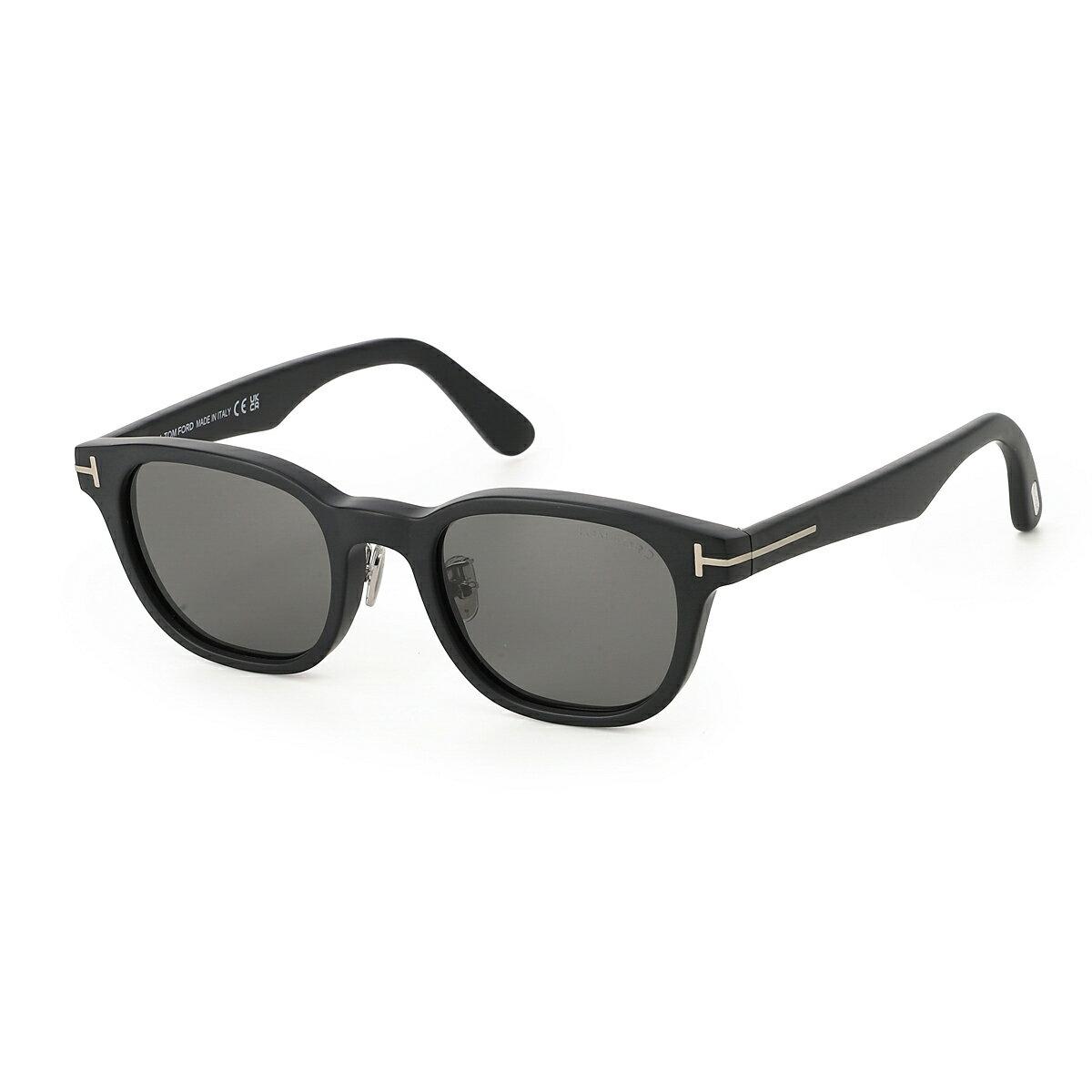 TOM FORD スクエアサングラス ブラック ブラック 四角形サングラス 専用ケース付き ブラック FORD TOM