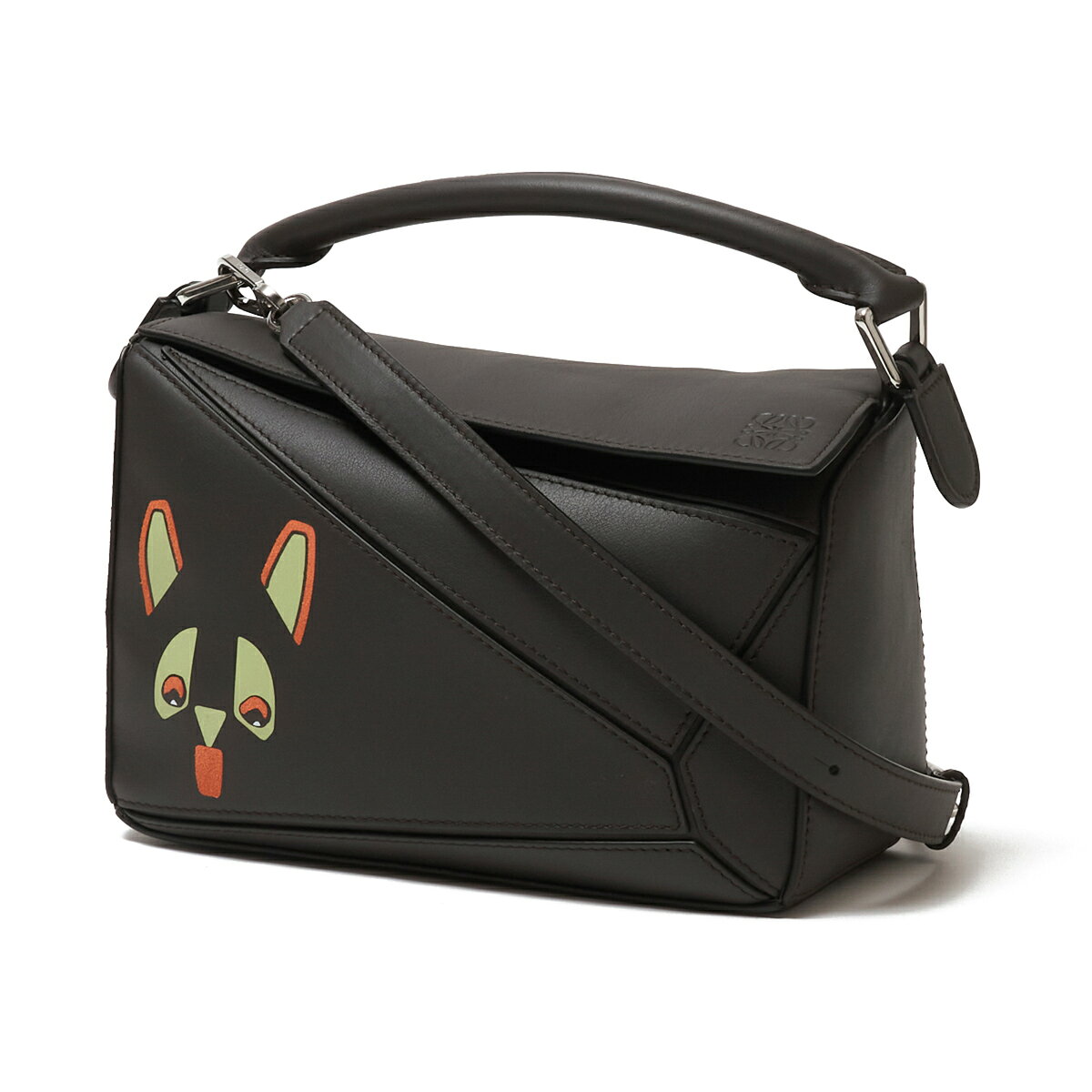 Rakuten - ロエベ LOEWE ハンドバッグ 3WAY ショルダーバッグ ブラウン レディース a510s21xch 3590 LOEWE x Louis Wain FUTURIST CAT SMALL PUZZLE BAG フューチャリスト キャット パズルバッグ スモール【返品送料無料】