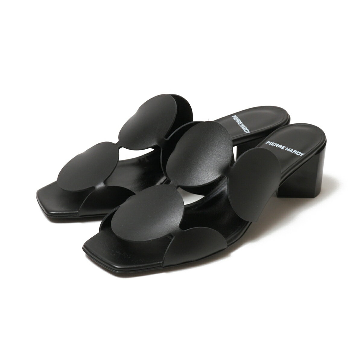 Rakuten - ピエールアルディ PIERRE HARDY サンダル ミュール ブラック レディース 大きいサイズあり xc03 black BULLES HEELED MULE ビュル ミュール【返品送料無料】[2026SS]