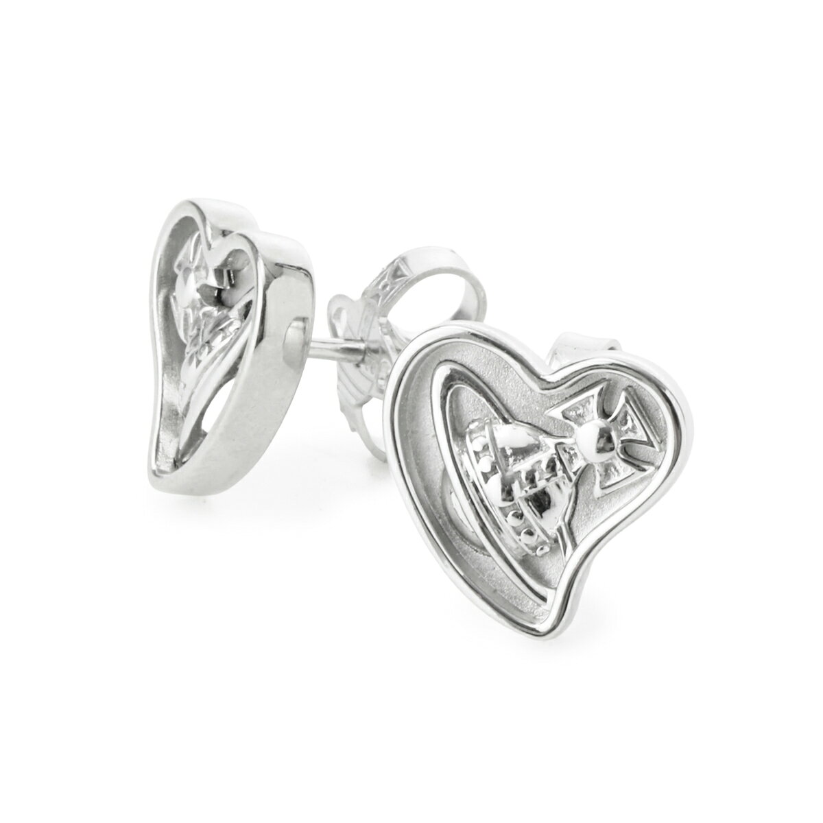 Rakuten - ヴィヴィアンウエストウッド Vivienne Westwood 両耳ピアス シルバー レディース 6201038d 01p019 p019 platinum FAYE EARRINGS【返品交換不可】[2026SS]
