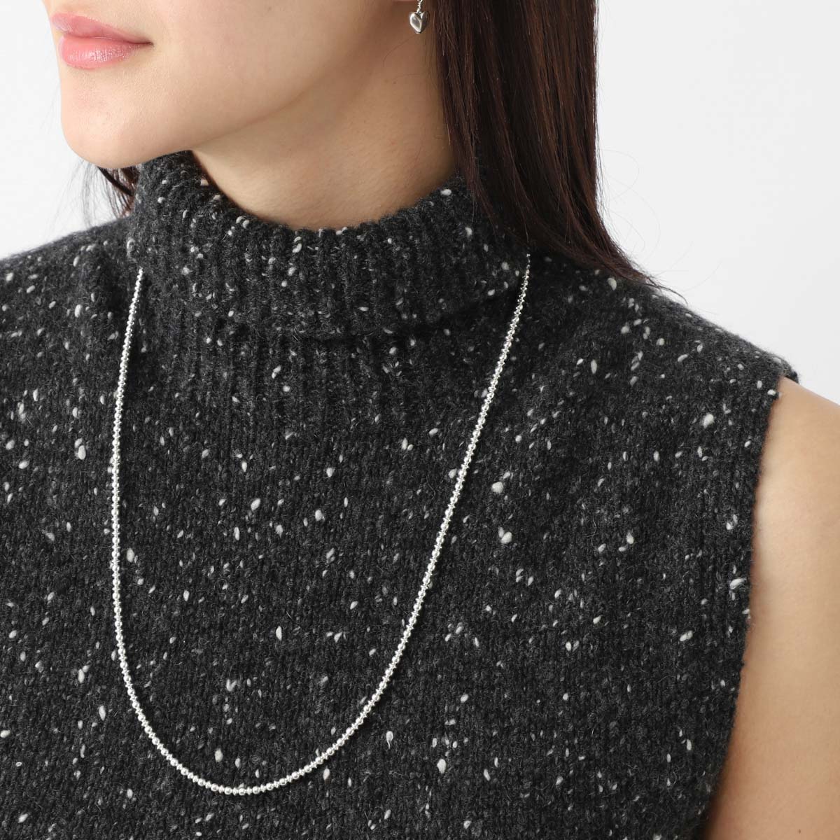 Rakuten - ハルポ(アルポ) HARPO ネックレス シルバー レディース disc necklace 25inch 3mm Boule Disc Necklace 25inch/3mm Navajo Pearl ナバホパール silver925【返品送料無料】
