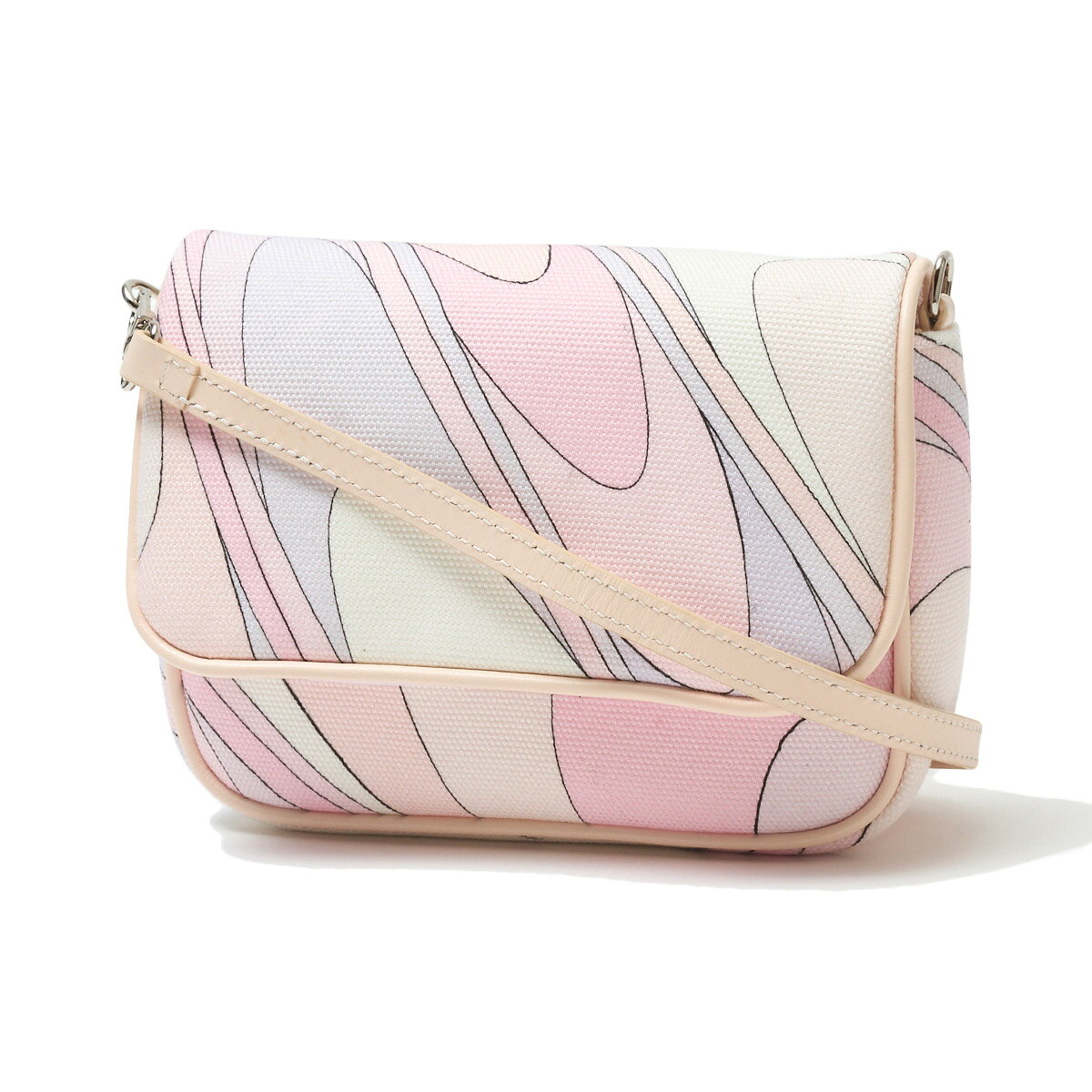 ⭐極美品⭐EMILIO PUCCI マルチカラー ワンショルダーバッグ 肩掛け