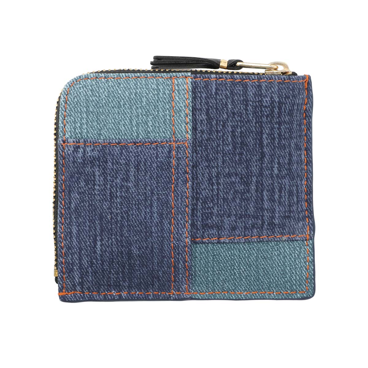 コム デ ギャルソン COMME des GARCONS コインケース L字型財布 ブルー メンズ レ...