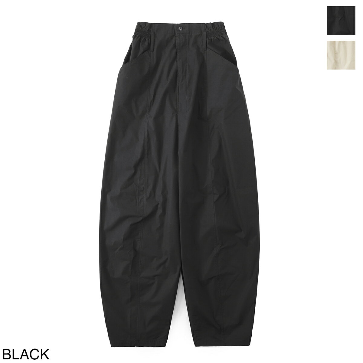 Rakuten - セラードアー Cellar Door コットンパンツ レディース liza 210692 c564 99 LIZA コットンパラシュートパンツ【返品送料無料】[2026SS]