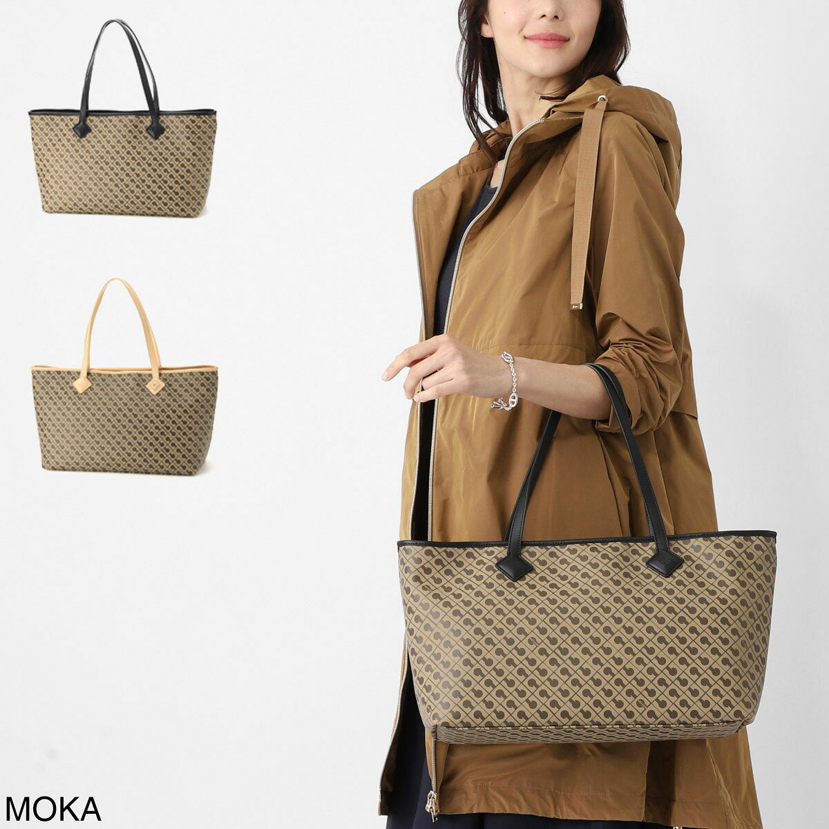 ゲラルディーニ GHERARDINI トートバッグ ハンドバッグ レディース MEDIUM SHOPPER MILLERIGHE ミレリーゲ