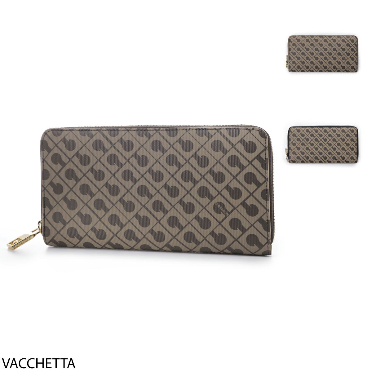ゲラルディーニ GHERARDINI ラウンドファスナー 長財布 小銭入れ付き レディース ghw0103 vacchetta ZIP ROUND WALLET MILLERIGHE ミレリーゲ