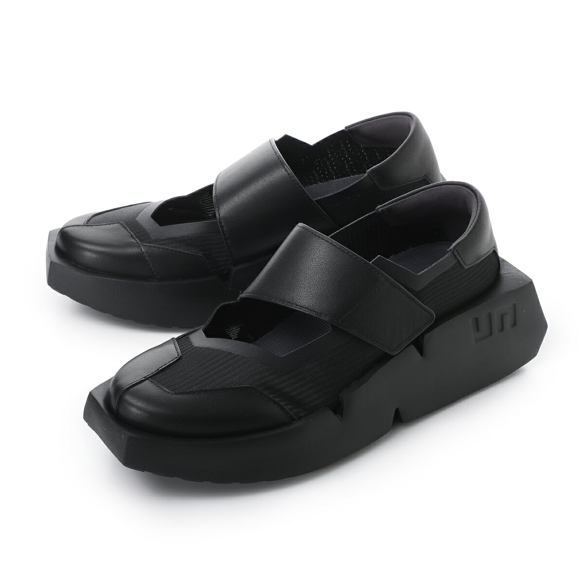 ★最大300%ポイント還元! 確率1/2! 6/10限定!※要エントリー ユナイテッドヌード UNITED NUDE バレエシューズ メリージェーン ブラック レディース Mega Robot Jane 厚底メリージェーンスニーカー【返品送料無料】[2026SS]