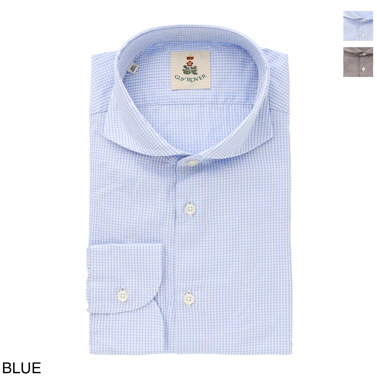 乐天商城 - ギローバー GUY ROVER リネンシャツ ホリゾンタルカラーシャツ 総柄シャツ メンズ WASH【返品送料無料】[2026SS]