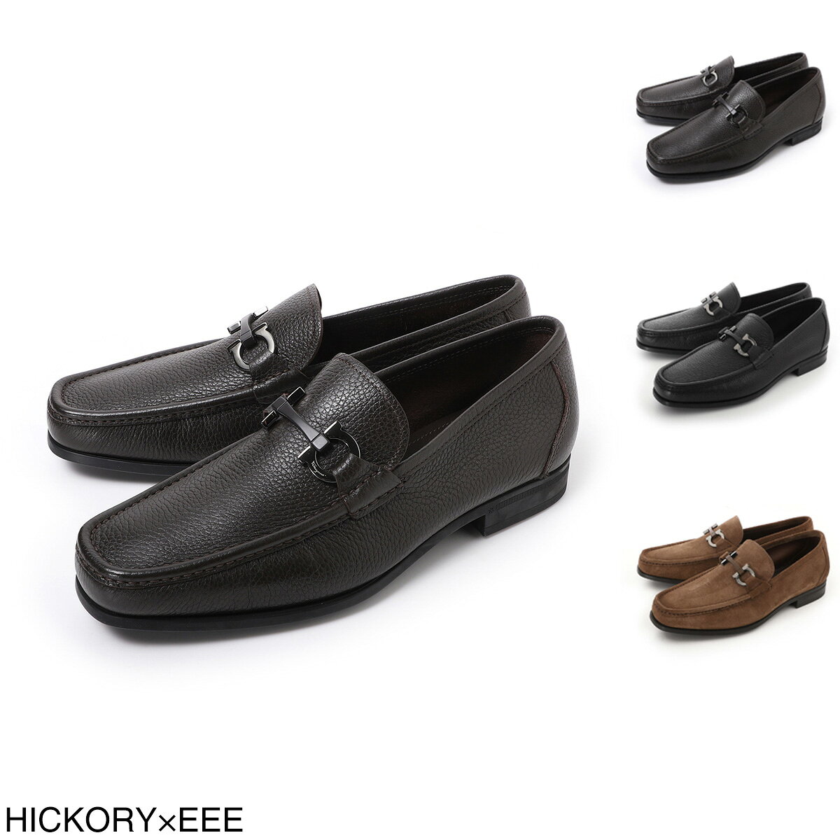 フェラガモ FERRAGAMO モカシン ローファー メンズ 大きいサイズあり GRANDIOSO