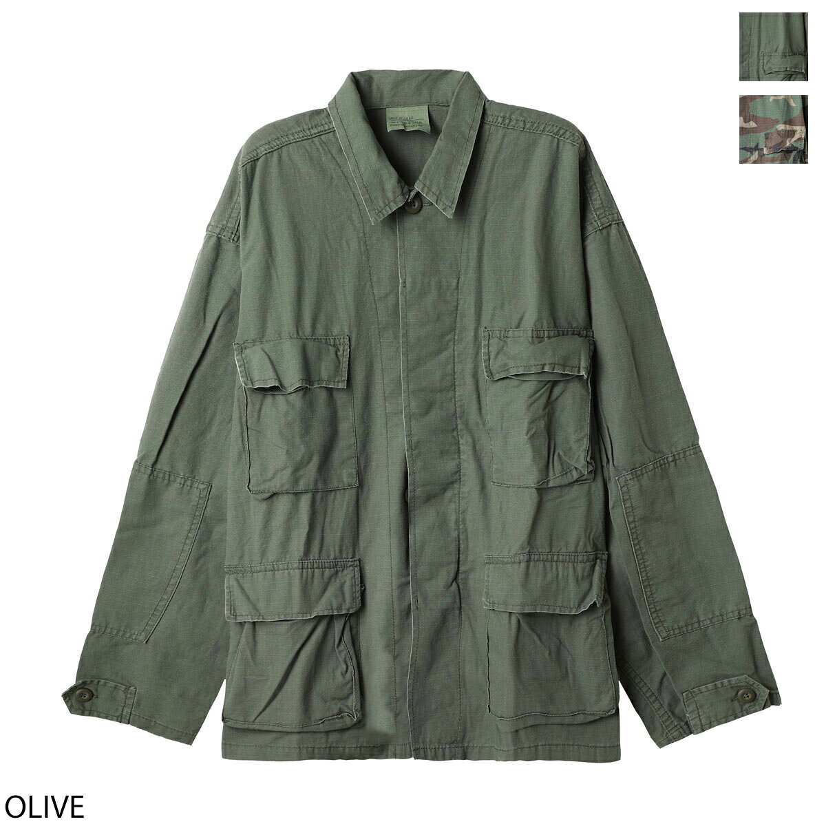 楽天市場】ロスコ bdu リップストップ シャツ ジャケットの通販