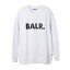 1߶Ѱۡڥȥåȡۡڥ饹1ۡۥܡ顼 BALR. å ۥ磻 brand crewneck sweater white black BRAND CREW NECK SWEATER 10003AʸԲġ