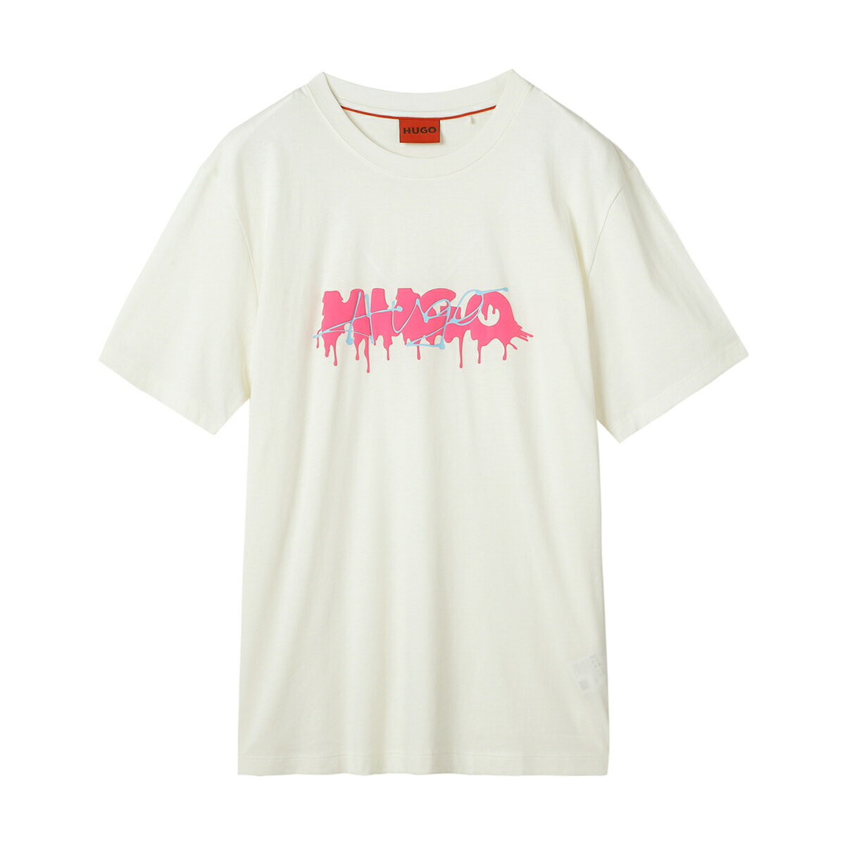 【訳あり】【アウトレット】ヒューゴヒューゴボス HUGO HUGOBOSS クルーネックTシャツ ホワイト メンズ dacation 10229761 DACATION【返品交換不可】