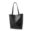 【訳あり】【アウトレット】ロエベ LOEWE トートバッグ ブラック レディース a657g50x01 PUZZLE FOLD TOTE MEDIUM【返品交換...