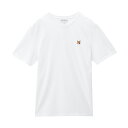 【訳あり】【アウトレット】メゾンキツネ MAISON KITSUNE クルーネックTシャツ ホワイト メンズ lm00104kj0008 FOX HEAD PA...