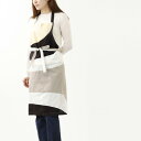 【訳あり】【アウトレット】マリメッコ marimekko エプロン ベージュ mb 071962 MELOONI【返品交換不可】
