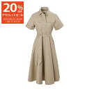 【アウトレット】セリーヌ CELINE ワンピース サファリドレス ベージュ レディース 2r32a 204i 02bg ROBE SAHARIENNE【返品送...