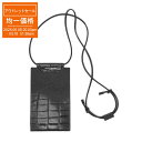 【アウトレット】メゾンマルジェラ Maison Margiela フォンホルダー ブラック sa2vz0001 p5490 t8013 PHONE NECK P...