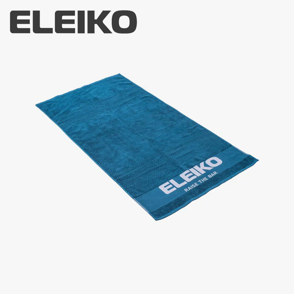 【商品紹介】 ELEIKO（エレイコ）タオルはソフトで吸水性に優れたコットン製で、ELEIKOのブランドロゴとテクスチャー加工されたローレットパターンのディテールが施されています。 タオル生地は高品質なヨーロッパ製で、70x140cmの汎用性の高い大きめのサイズで作らており、高いパイルと低いパイルの組み合わせが優れたパフォーマンスを発揮します。 【製品仕様】 製品重量約500g 長さ140cm 幅70cm 【注意】 ・素肌に直接装着する商品は一度試着されますと再販売が出来ないため、試着後の返品・交換はお断りしております。ご理解とご了承のほど、よろしくお願い申し上げます。