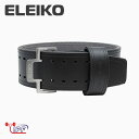 ELEIKO（エレイコ）パワーリフティングベルトブラック