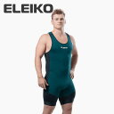 ELEIKO エレイコ ウェイトリフティングシングレット メンズ 公式 正規品 IPF 公認品 シングレット 送料無料 競技用 パワーリフティング 公認品(4)
