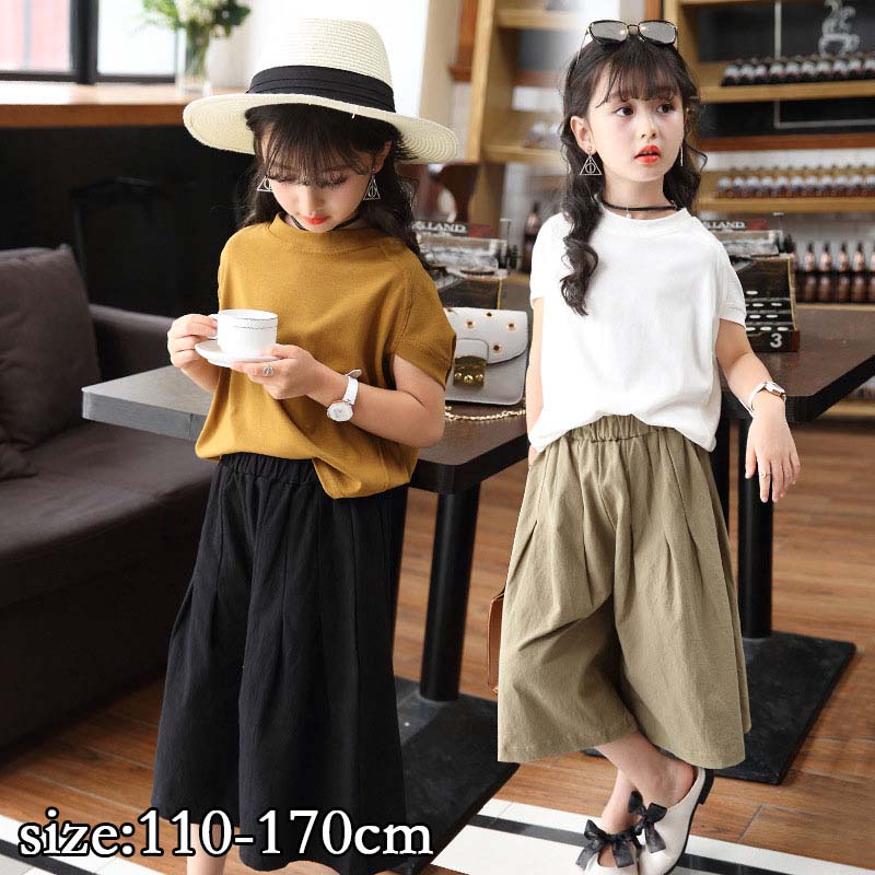 セットアップ女の子キッズ夏服Tシャ...